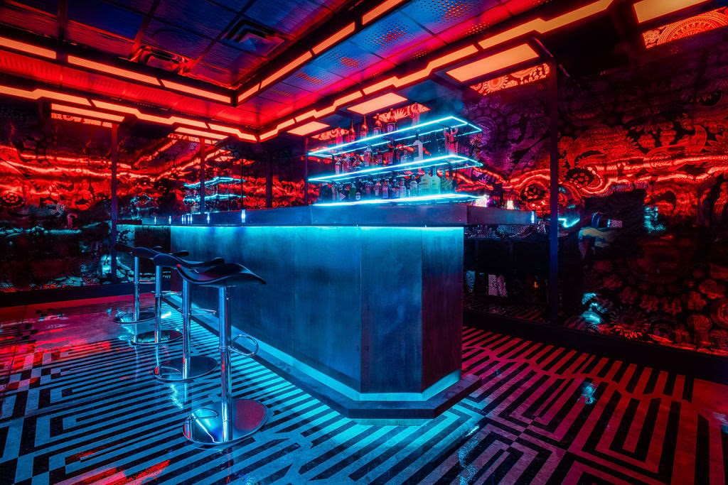 Cyberpunk Bar